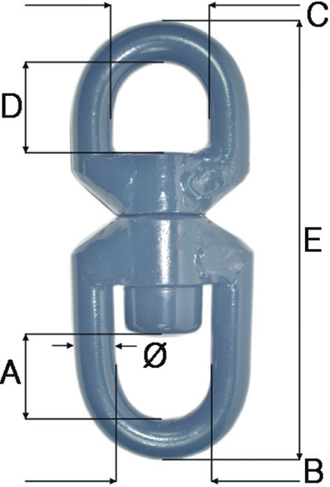 Blueline® Forged Eye-Eye Swivels – STC Model
