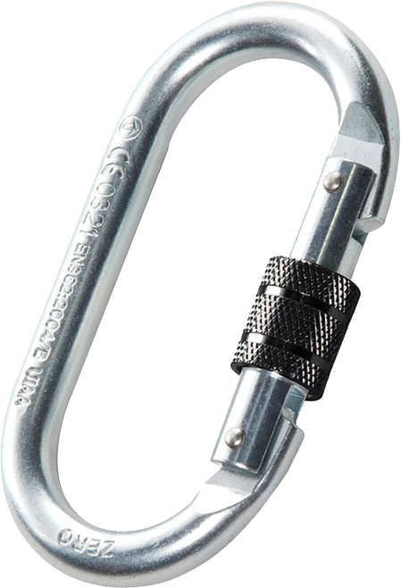 Ox Screw Gate Oval Carabiner