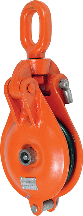 Snatch Type Ball Bearing Pulley Blocks – with Swivel Oval Eye