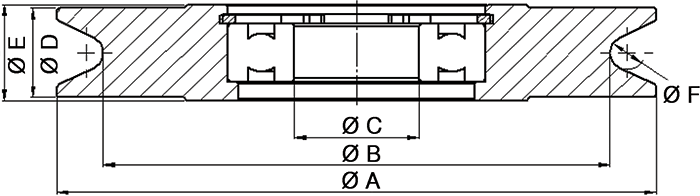 Steel Sheaves – Ball Bearing