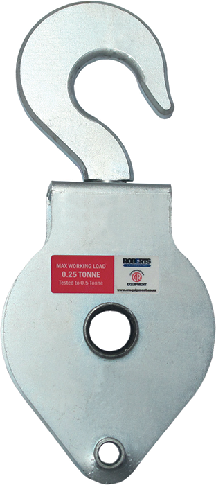 Non-Snatch Pulley Blocks – with Swivel Hook