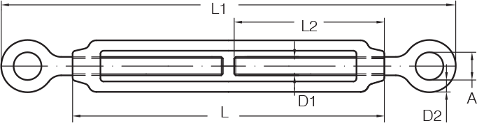 Turnbuckles – Eye & Eye