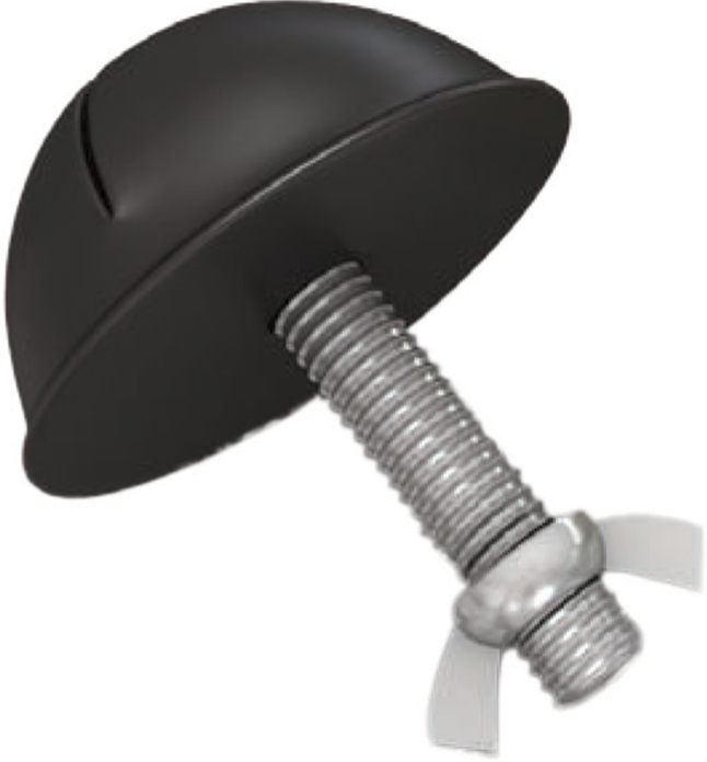 Semi-Spherical Rubber Recess Formers