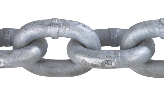 Grade 40 Short Link Chain – EN818-3 Dimensions