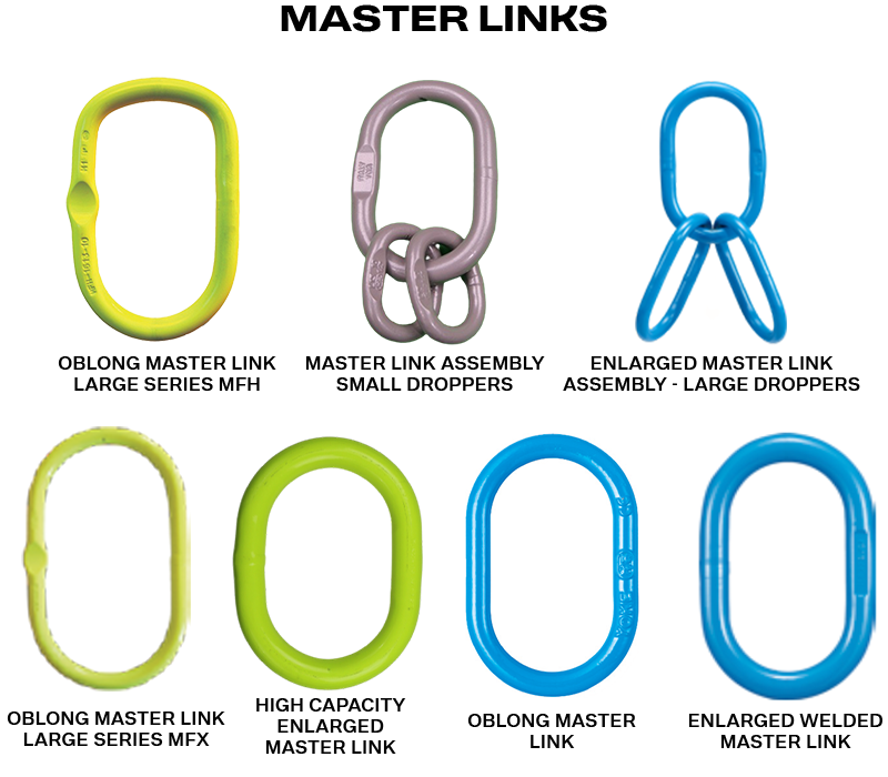 3 Leg Chain Sling - Grade 100