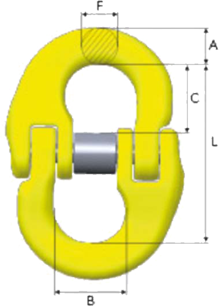 Grade 100 Connecting Link – Type G