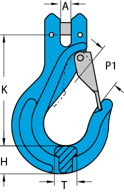 Grade 100 Clevis Sling Hook