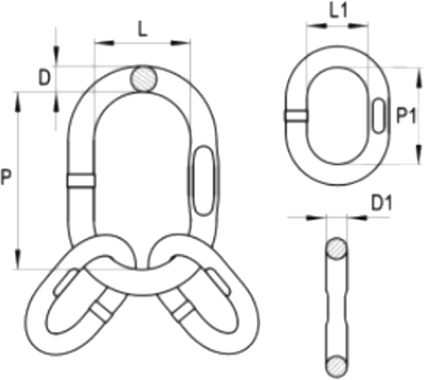 Grade 100 Master Link Assemblies – Small Droppers