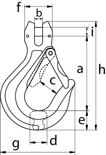 Stainless Steel Clevis Sling Hooks