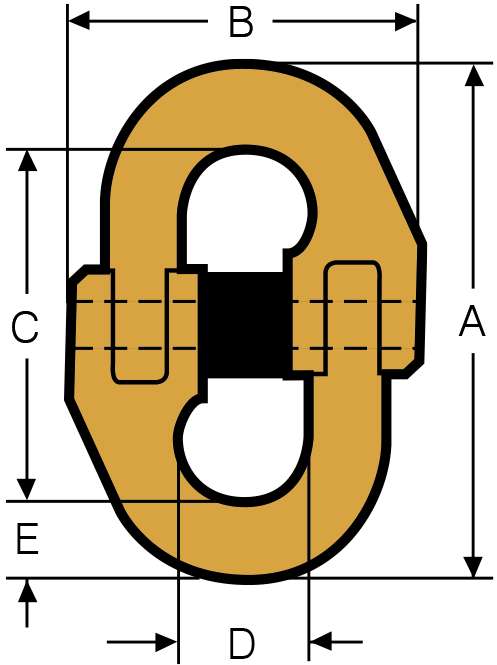 Grade 80 Trawlex Connecting Links