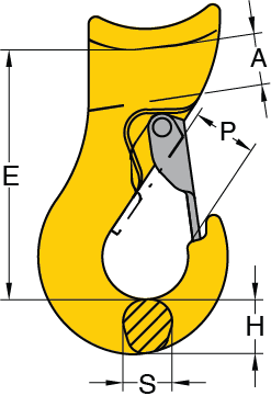 Grade 80 Sliding Choke Hook