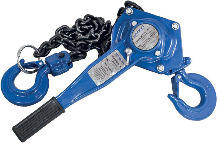 Cookes Manual Lever Hoists c-w Overload Protection