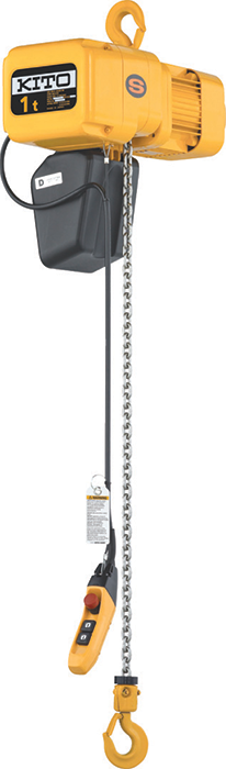 KITO ER2 Series – Three Phase – Dual Speed w/ Inverter, 3m Lift