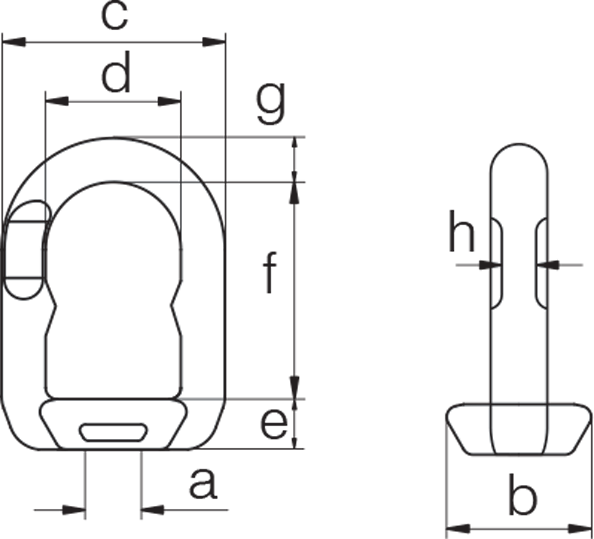 Certified Stainless Steel Eye Nuts