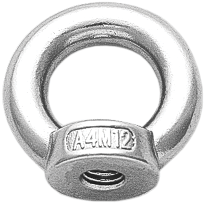 Stainless Steel Shouldered Eye Nuts – Metric Thread