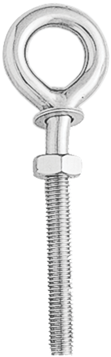 Stainless Steel Long Shank – Non-Collared, Metric Thread