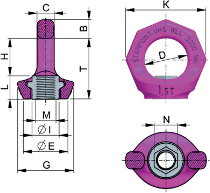 Starpoint Eye Nut – VRM