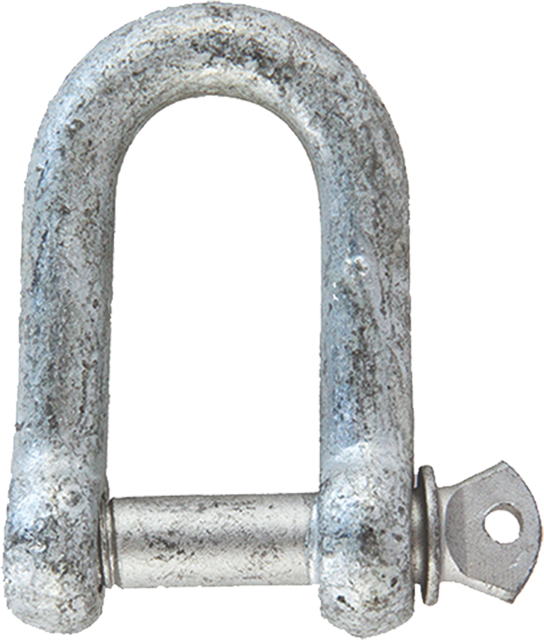 Hot Dip Galvanised Large Dee Shackles – Screw Collar Pin