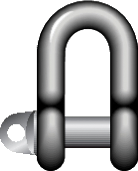 Self Colour Large Dee Shackles – Screw Collar Pin