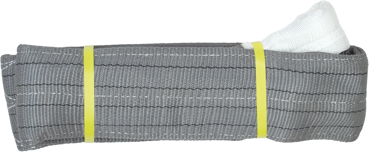 Double Ply Flat Slings – Grey 4T WLL