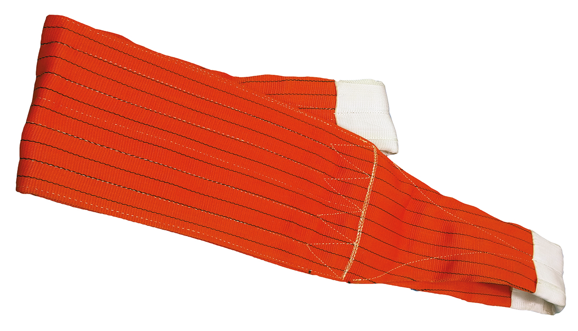 Four Ply Flat Slings - Orange 20T WLL