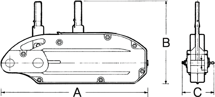 Cookes Wire Rope Lever Winches
