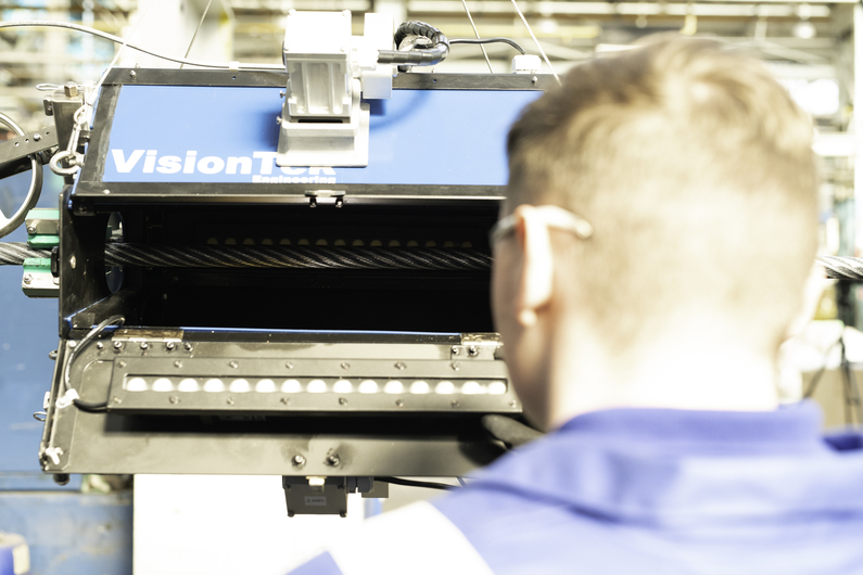 3D optical examination - Wire Rope