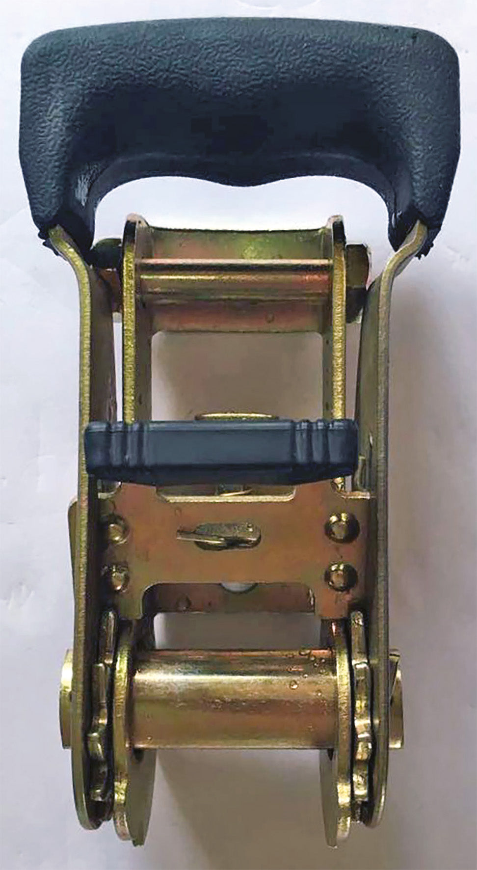 Heavy Duty Rubber Grip Ratchet Buckle