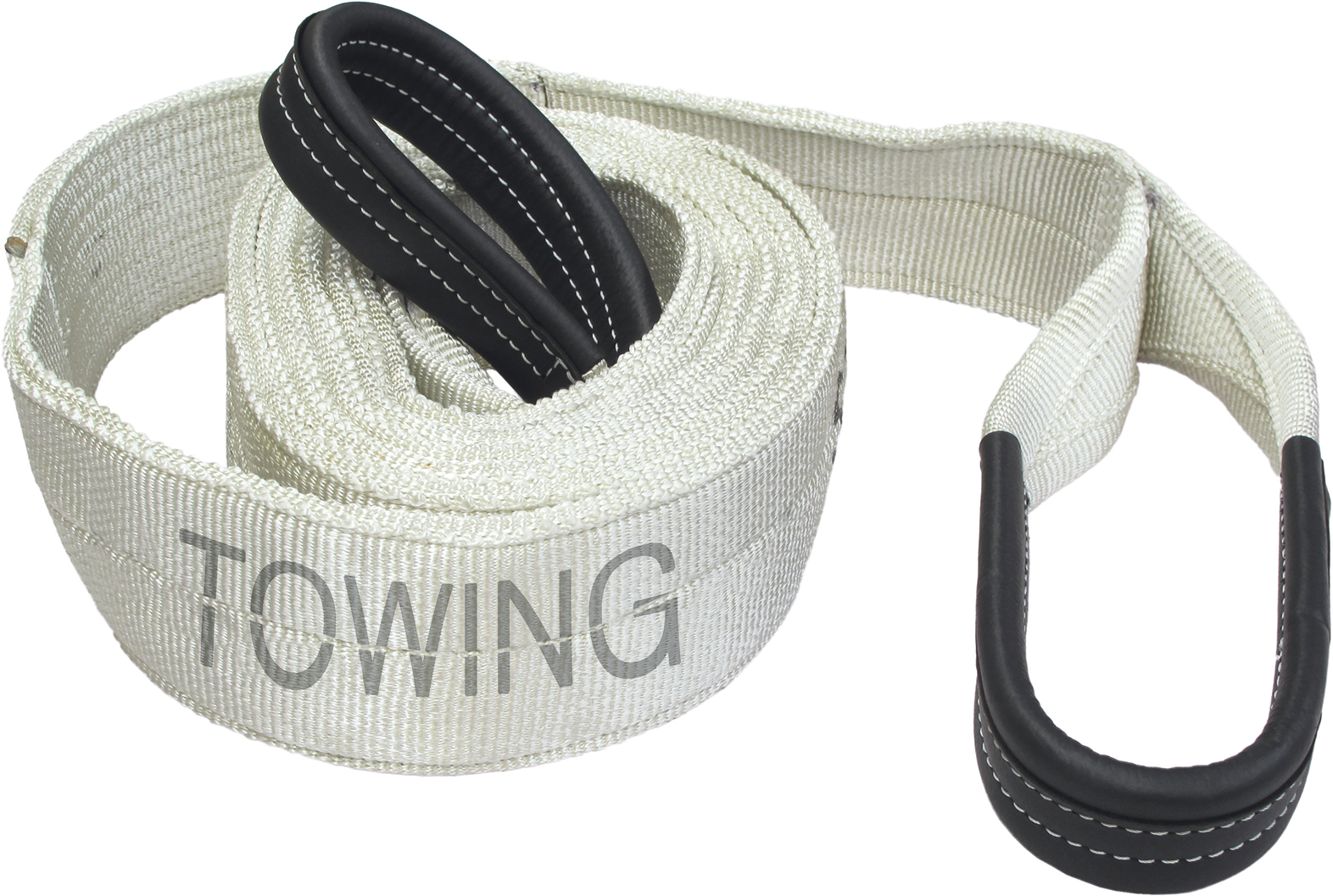 100% High Tenacity Polyester Webbing Tow Straps (12t – 72t)