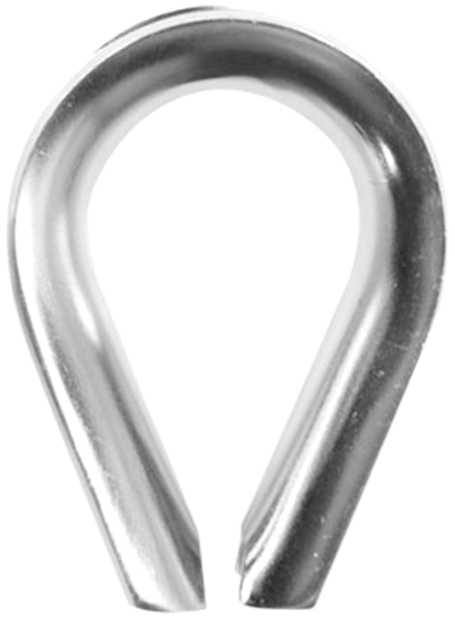 Heavy Duty Stainless Steel Thimble – U.S. Pattern