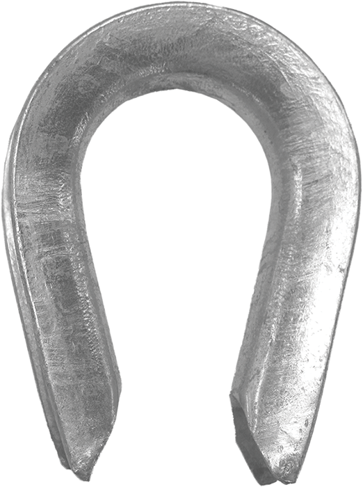 Open Pattern Galvanised Thimbles
